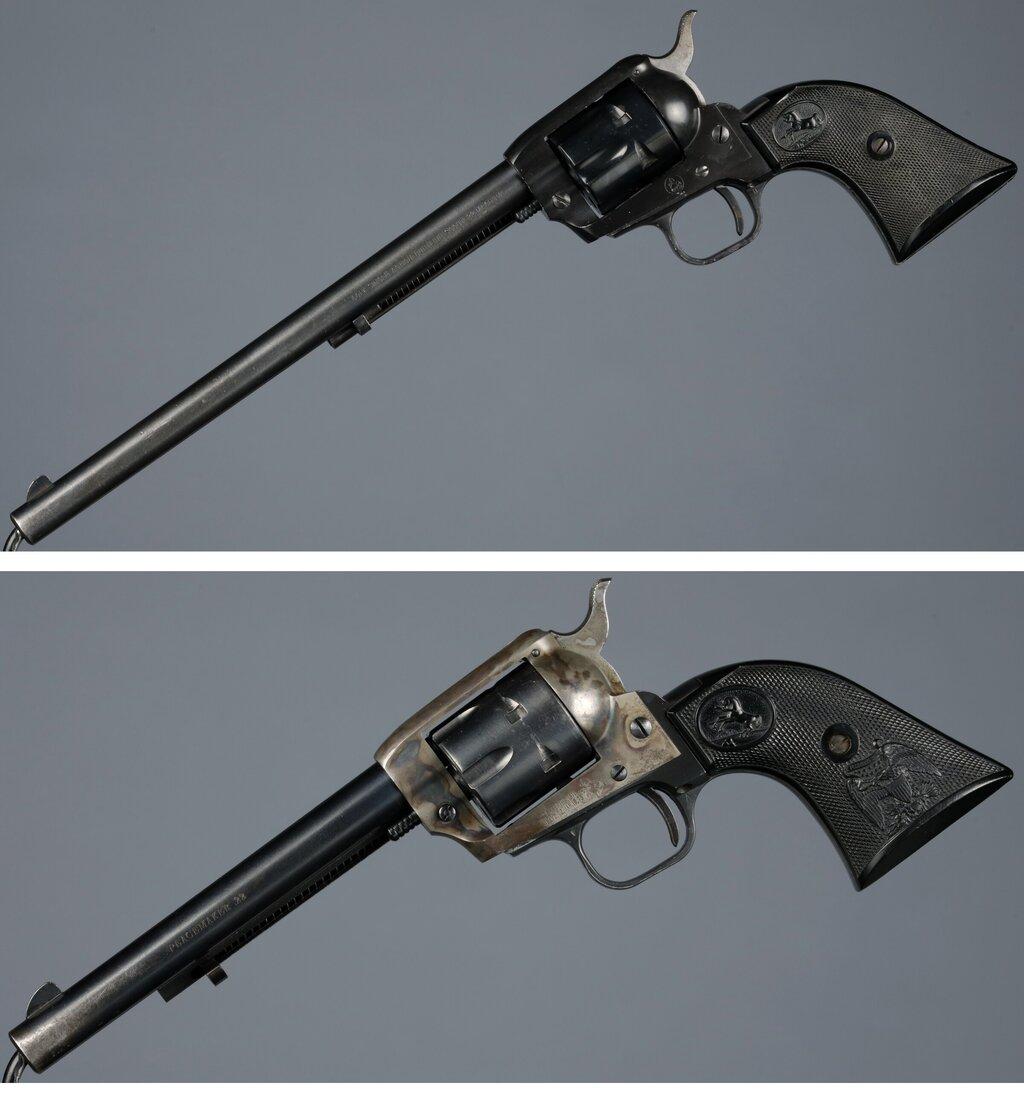 Two Colt Single Action Revolvers