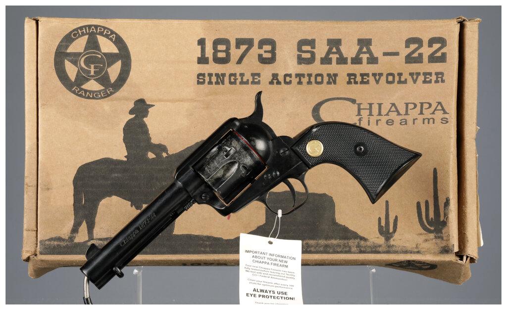 Three Single Action Rimfire Revolvers