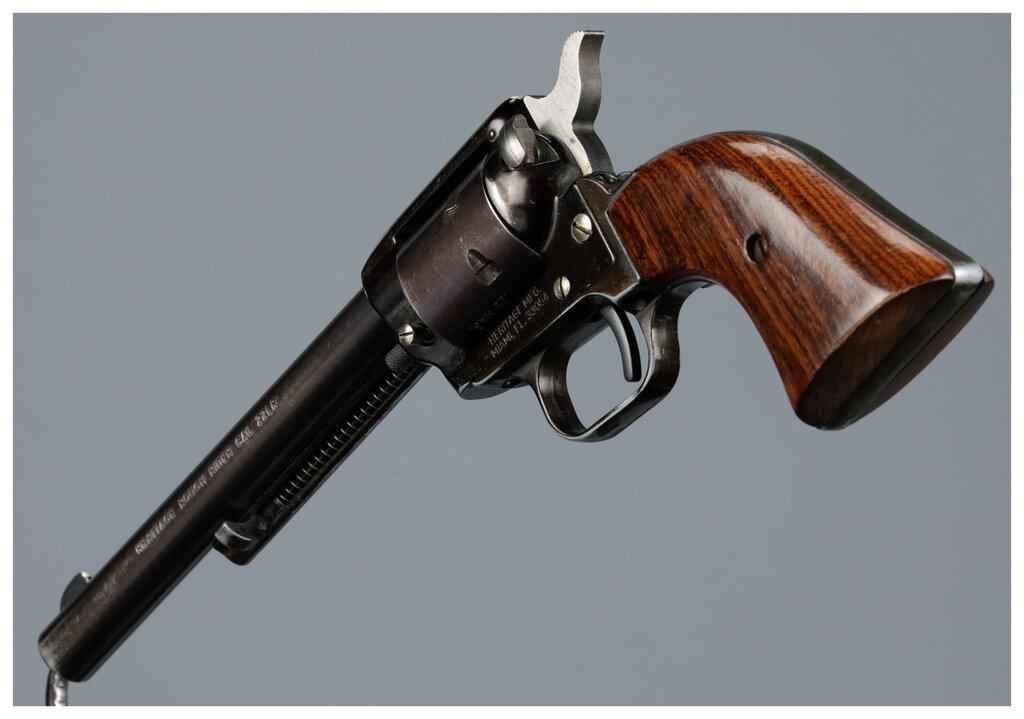 Three Single Action Rimfire Revolvers