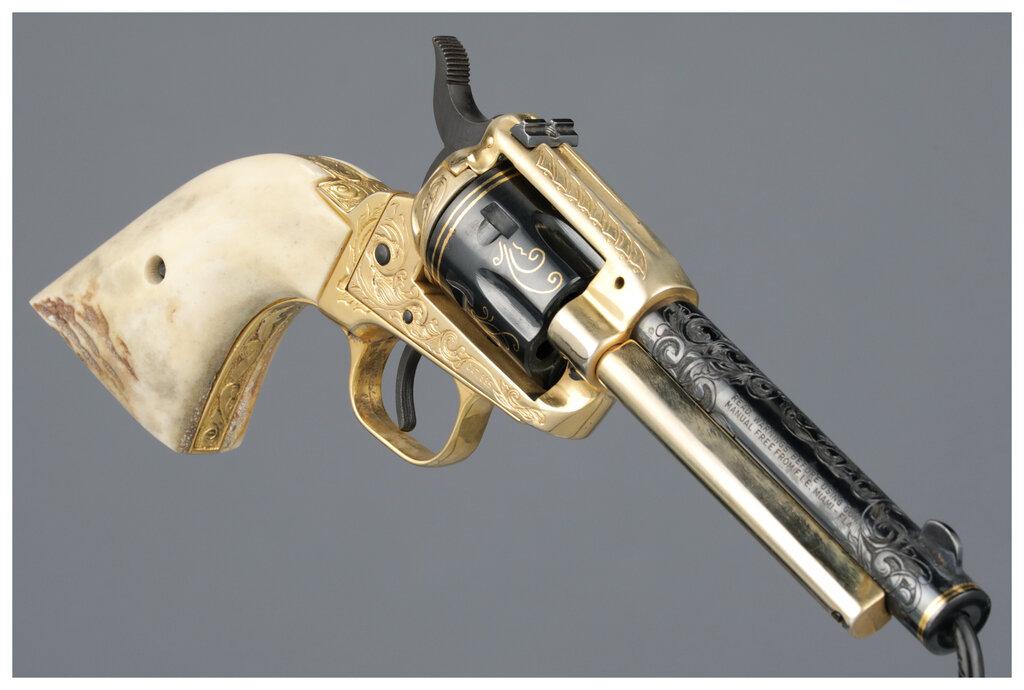 Four Single Action Rimfire Revolvers