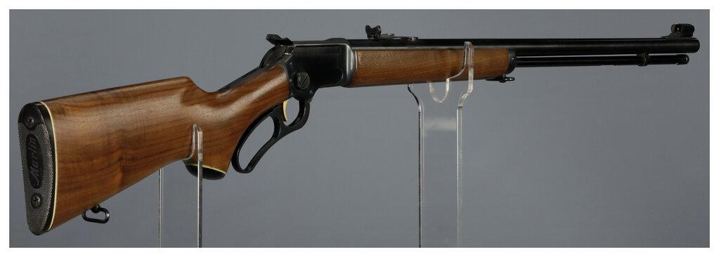 Two Marlin Lever Action Rifles