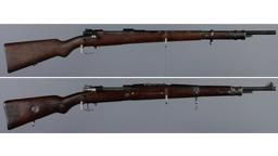 Two European Bolt Action Rifles