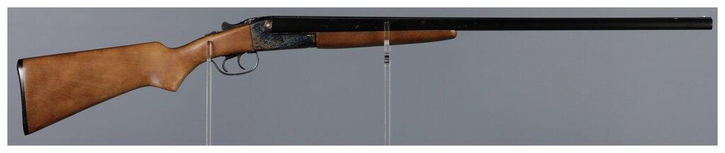 Four American Double Barrel Shotguns