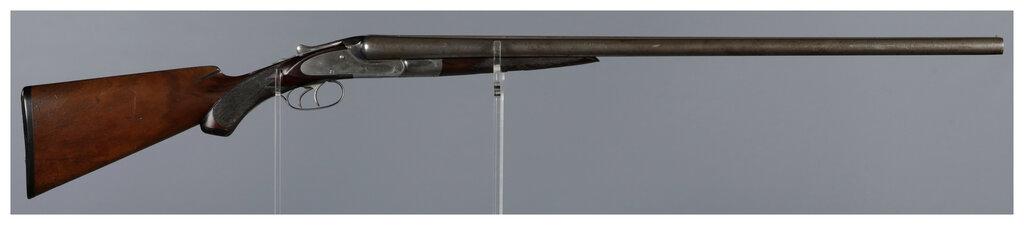 Three Lefever Double Barrel Shotguns