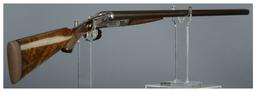 Engraved Lefever Arms E Grade Damascus Double Barrel Shotgun