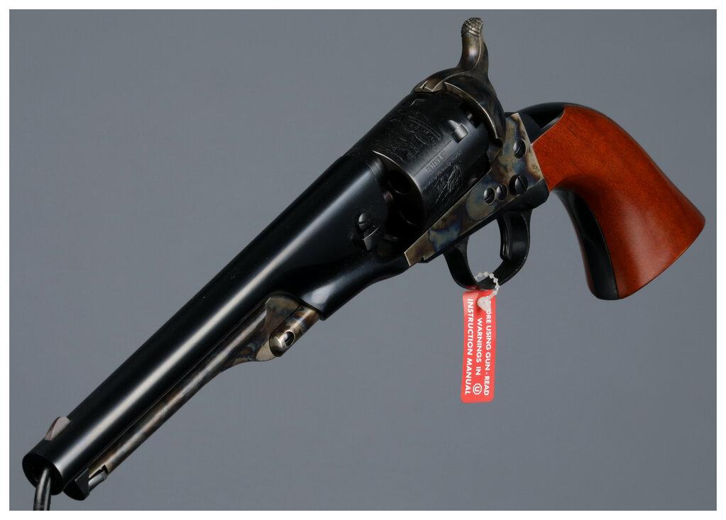 Consecutive Pair of Uberti Model 1861 Navy Percussion Revolvers