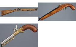 Three Blackpowder Firearms