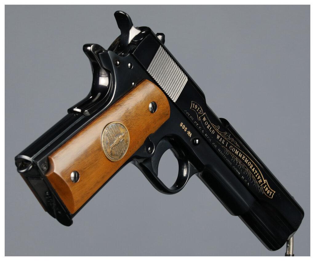 Colt Model 1911 World War I Meuse Argonne Commemorative Pistol