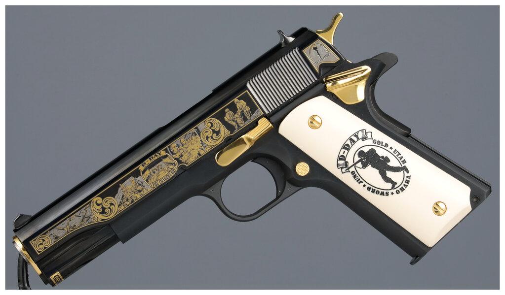 Colt Government Model America Remembers The D-Day Tribute Pistol