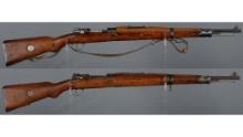 Two European Bolt Action Rifles