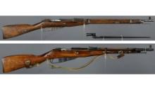 Two Russian Bolt Action Rifles