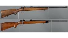 Two European Bolt Action Rifles