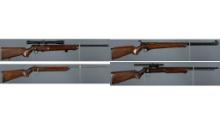 Four Bolt Action Rimfire Rifles