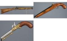 Three Blackpowder Firearms