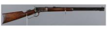 Special Order Winchester Model 1892 Lever Action Takedown Rifle