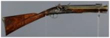 J & W Richards Brass Barrel Flintlock Blunderbuss with Bayonet