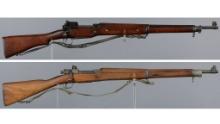 Two U.S. Military Bolt Action Rifles