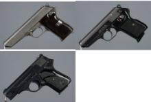 Three European Semi-Automatic Pistols