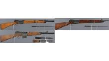 Three French MAS Military Rifles