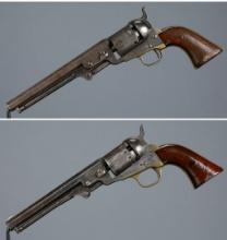 Two American Percussion Revolvers