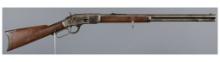 Antique Winchester Model 1873 Lever Action Rifle