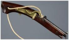 Gold and Silver Inlaid Japanese Tanegashima Matchlock Pistol