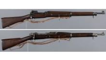 Two U.S. Military Bolt Action Rifles