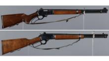 Two Marlin Lever Action Rifles