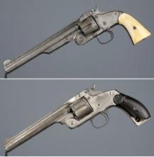 Two Smith & Wesson Single Action Revolvers