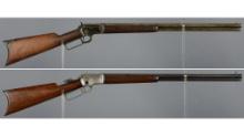 Two Marlin Lever Action Rifles