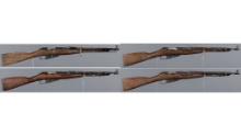 Four M44 Bolt Action Carbines