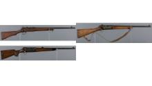 Three U.S. Military Bolt Action Rifles