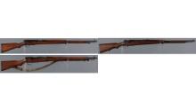 Three Asian Military Bolt Action Rifles