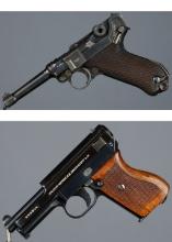 Two German Military Semi-Automatic Pistols