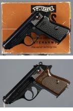 Two Walther PP Series Semi-Automatic Pistols