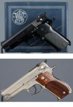 Two Smith & Wesson Semi-Automatic Pistols