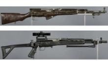 Two Chinese SKS Semi-Automatic Rifles