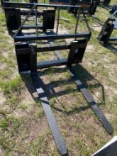 MOWER KING SKID STEER FORKS