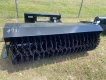 WOLVERINE HEAVY DUTY HYDRAULIC ANGLE BROOM