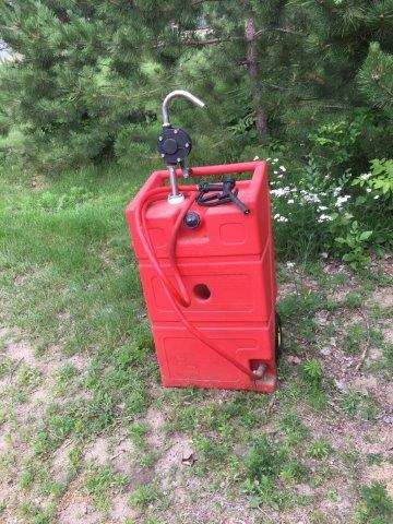 "GAS WALKER" 26GAL GAS TRANSPORT Caddy on wheels