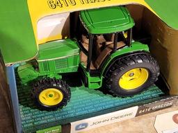 Ertl 1/32 John Deere 6410 MFWD Tractor & Case IH 5240 Maddum Die Cast Metal (NIB) 2 times the money