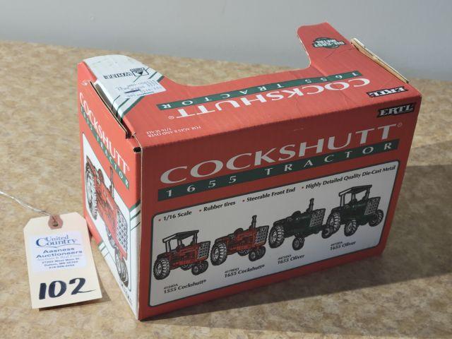 Ertl Cockshutt 1655 Tractor 1/16 Die Cast