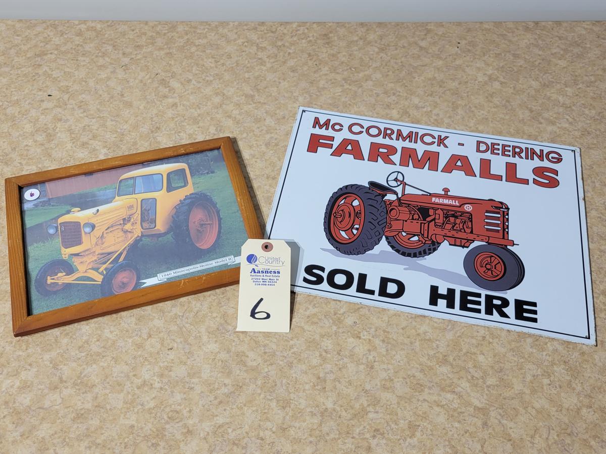 McCormick-Deering Farmall H Metal