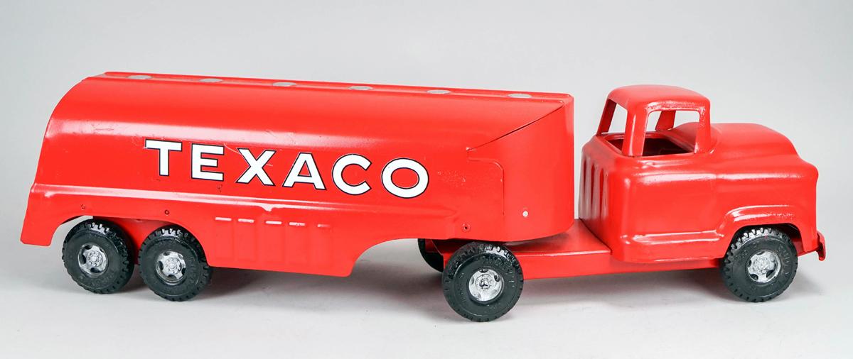 Buddy L Texaco Gas Tanker Truck, Ca. 1950's