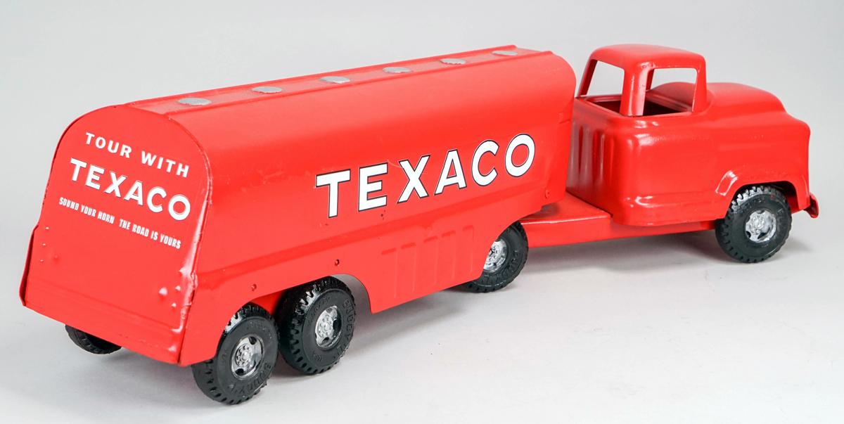 Buddy L Texaco Gas Tanker Truck, Ca. 1950's