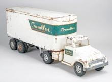 Tonka Gambles "The Friendly Store" Semi w/ Trailer, Ca. 1950's