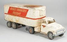 Tonka Private Label Cross Country Freight Semi - Trailer, Ca. 1950's