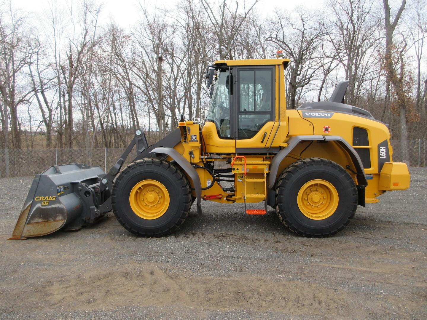 2022 Volvo L60H Rubber Tire Wheel Loader