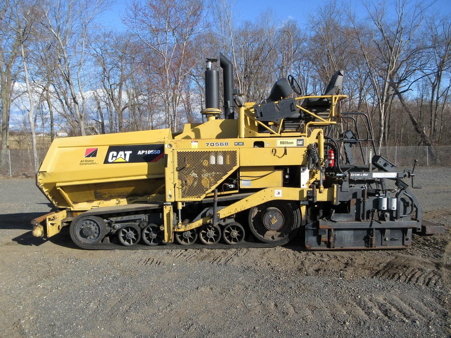 2008 Caterpillar AP-1055D Asphalt Paver