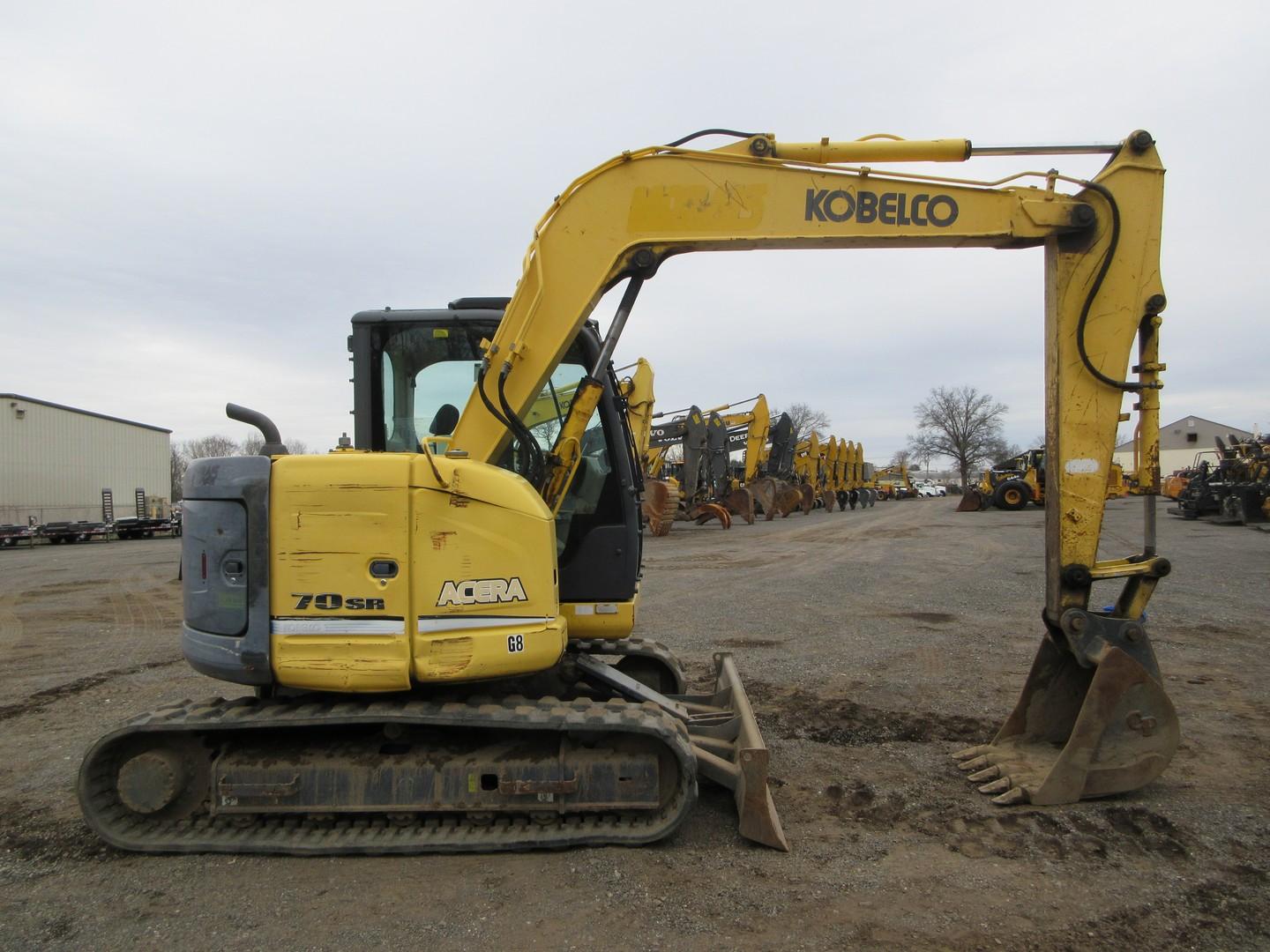 2013 Kobelco SK70SR-2 Hydraulic Excavator